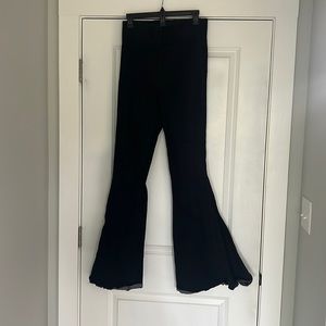 Black bell bottoms